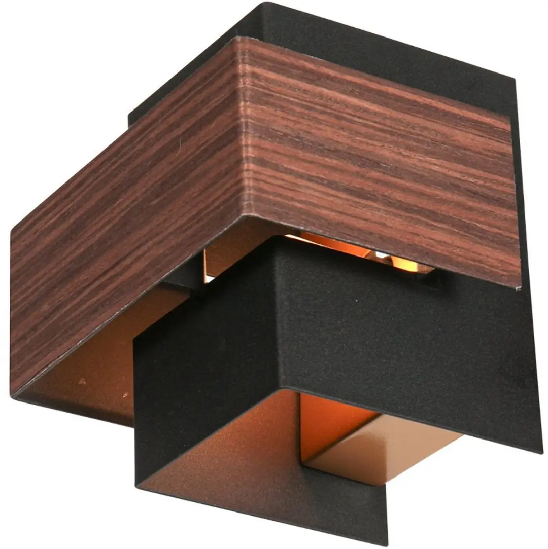Steinhauer Muro 3367E Wandlamp - 2 Lichtpunten - Bruin