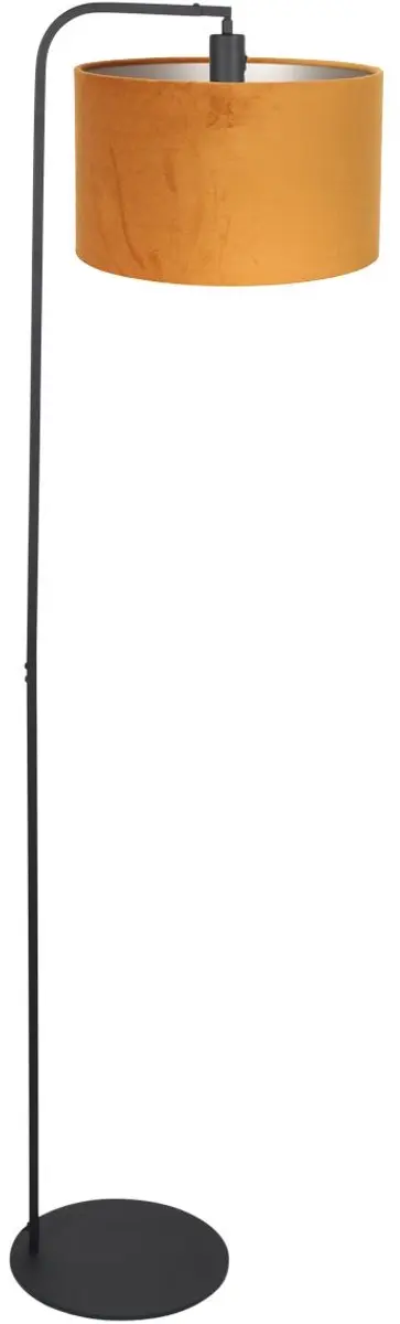Steinhauer Vloerlamp 4793ZW - 152cm - Goud met Velours Kap