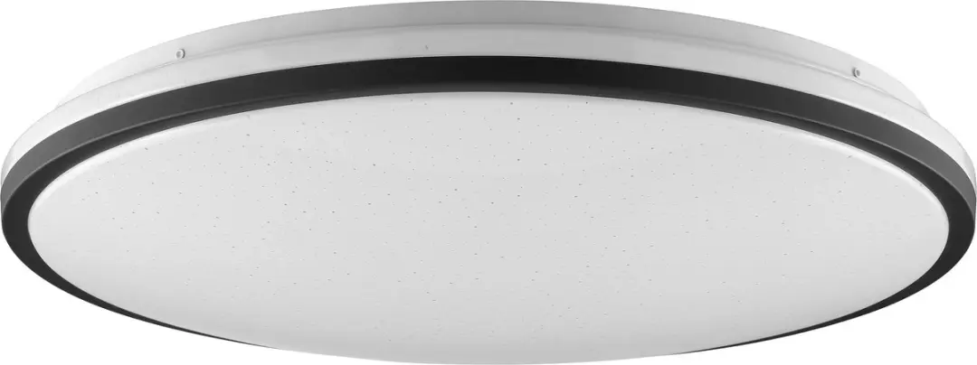 Brilliant Taya Plafondlamp 36W - Ø49,5cm - 5400lm - Zwart/Wit