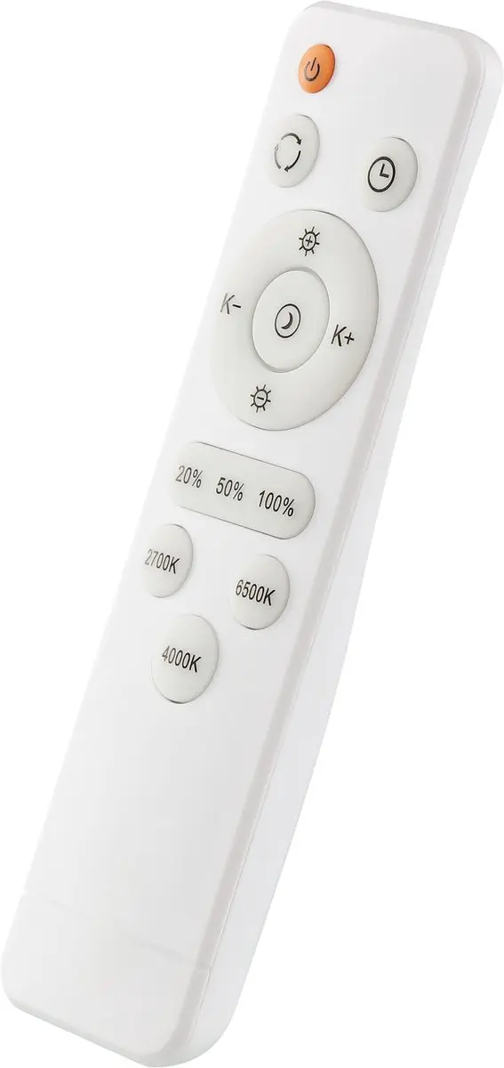 Brilliant Taya Plafondlamp 36W - Ø49,5cm - 5400lm - Zwart/Wit