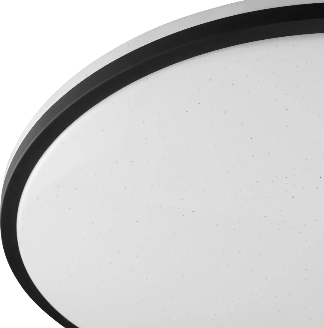 Brilliant Taya Plafondlamp 36W - Ø49,5cm - 5400lm - Zwart/Wit