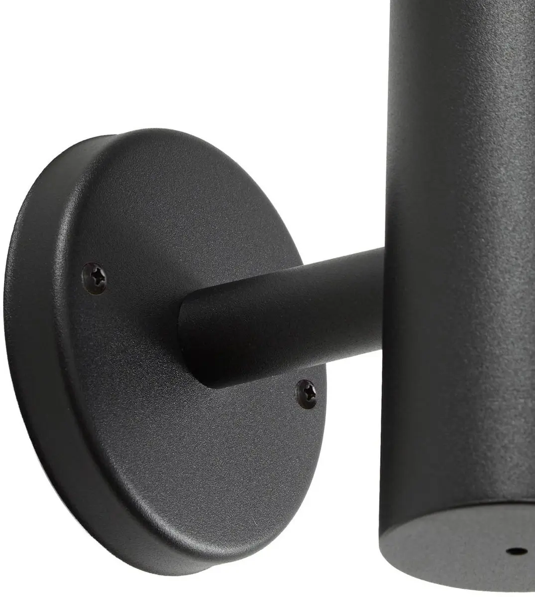 PRIOS Wandlamp Buiten 1 Licht Metaal - 4.5W - Zwart/Wit