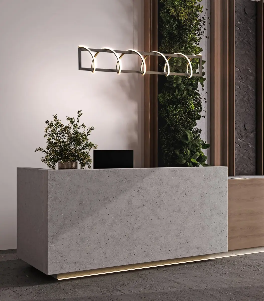 Fischer & Honsel Gwen LED Hanglamp 29W - Zwart/Goud