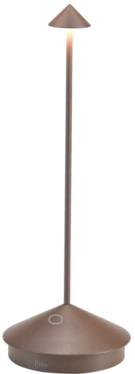 Zafferano Pina Pro Corten LED Tafellamp