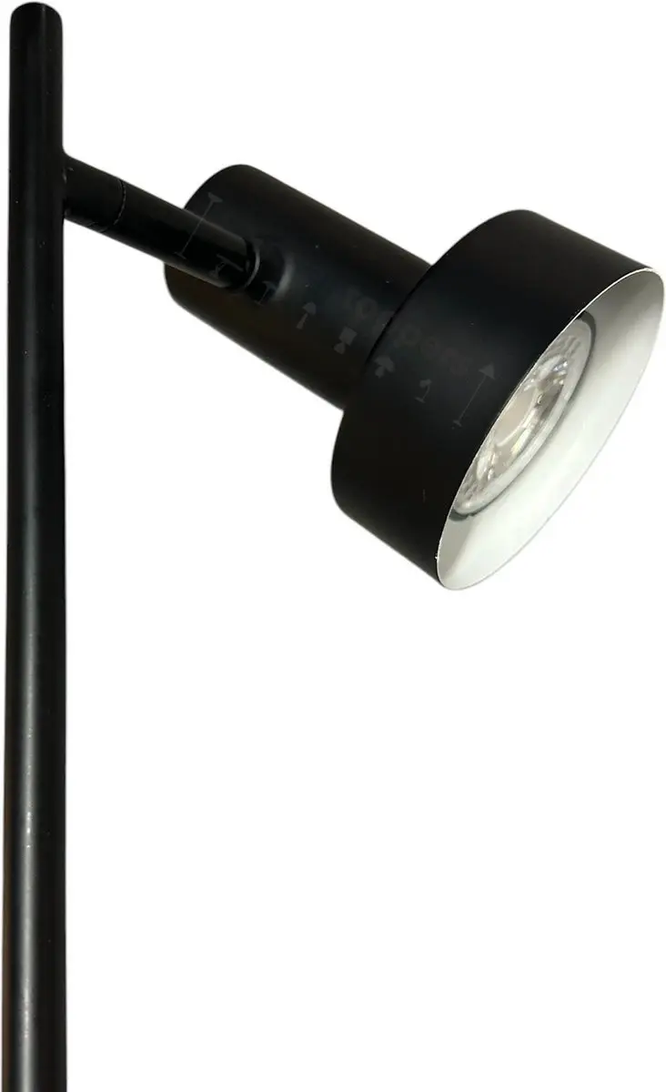 Freelight Lunata Vloerlamp 140cm - Zwart