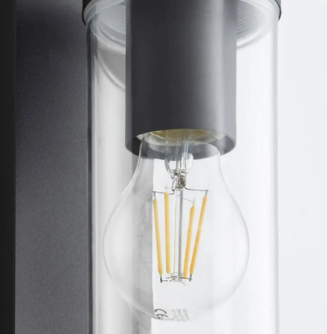Brilliant Aosta Buitenlamp E27 - IP44 - Zwart