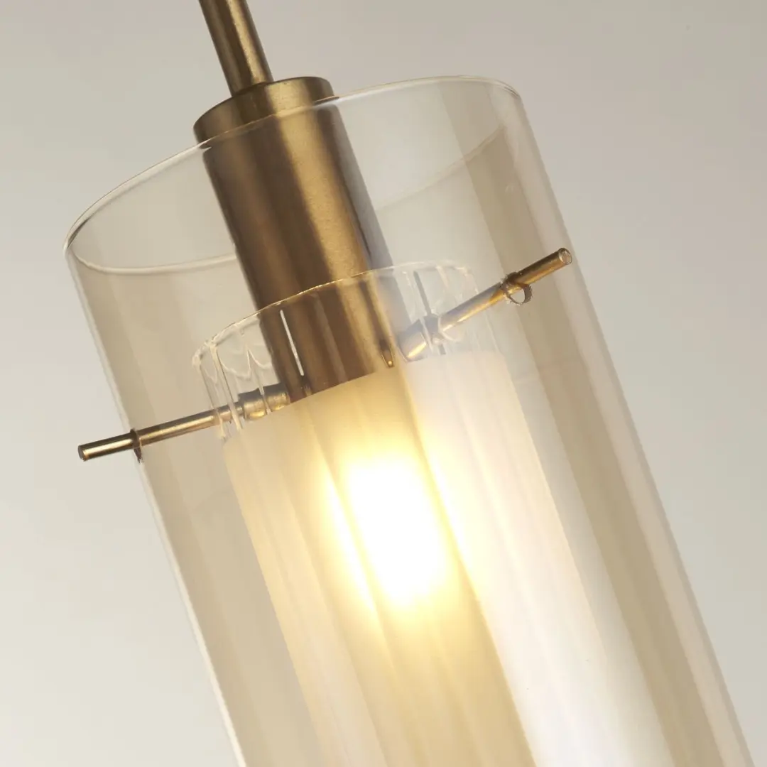 Searchlight DUO III Pendel Hanglamp - Brons