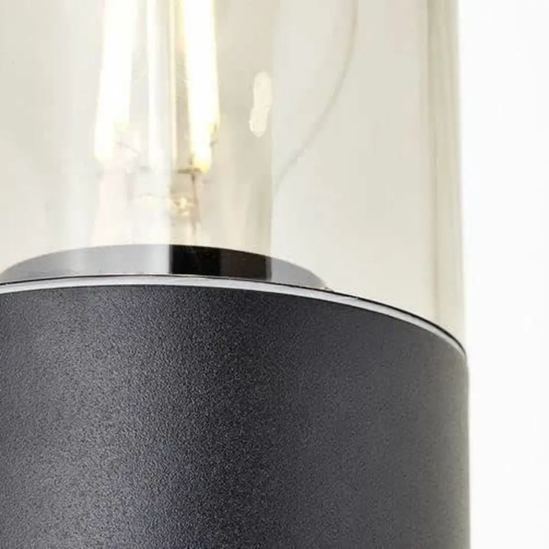 Brilliant Sergioro Buiten Wandlamp Bewegingsensor - Zwart