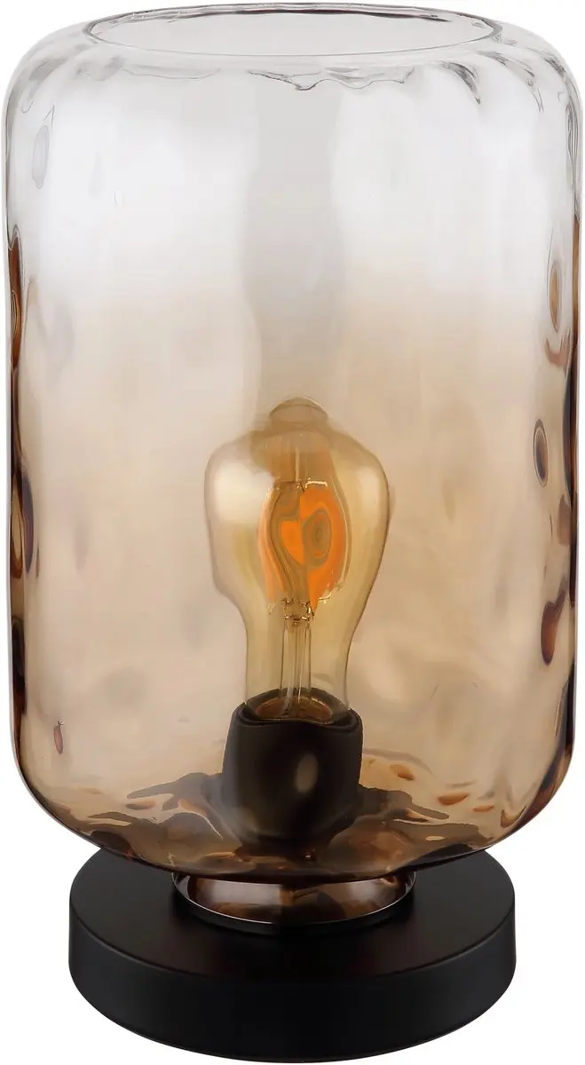 Globo Darina Tafellamp - Amber - Ø19cm - E27