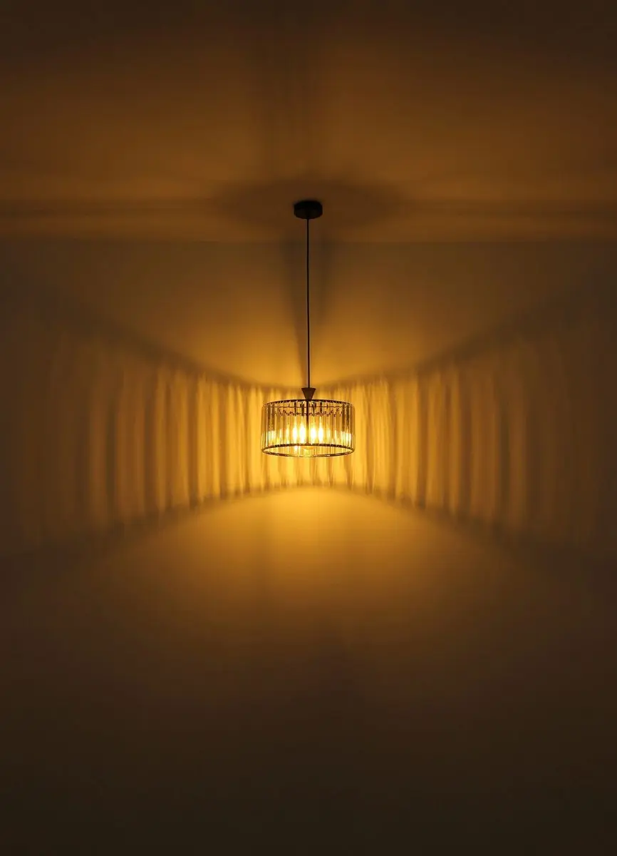 Globo Jordana Hanglamp - Ø31cm - E27 - Zwart
