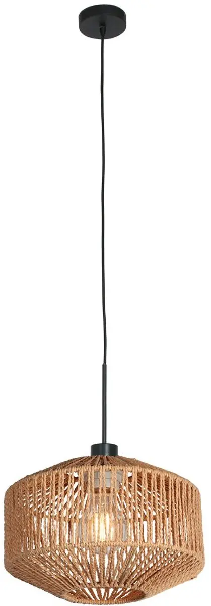 Steinhauer Sparkled Light Hanglamp - Creme - E27