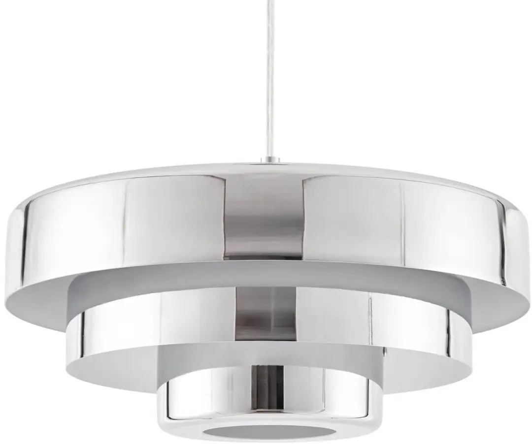 Lindby Hanglamp Metaal E27 Chroom