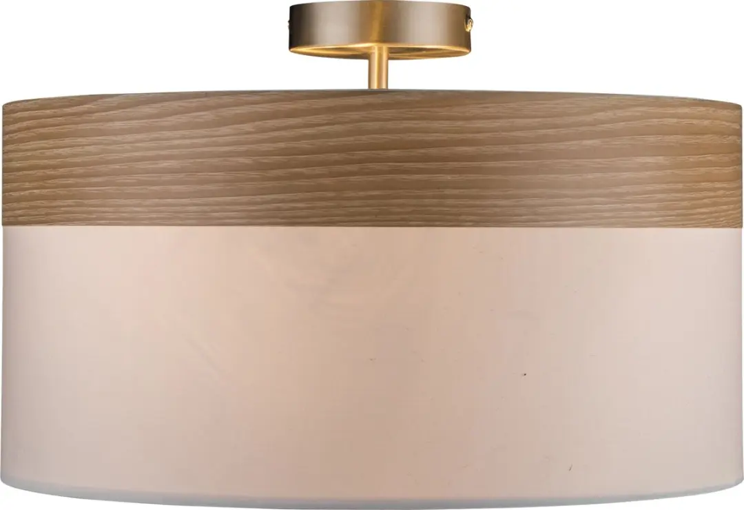 Globo Chipsy Plafondlamp Beige - Ø40cm - 3x E27 - afbeelding 6 van 6