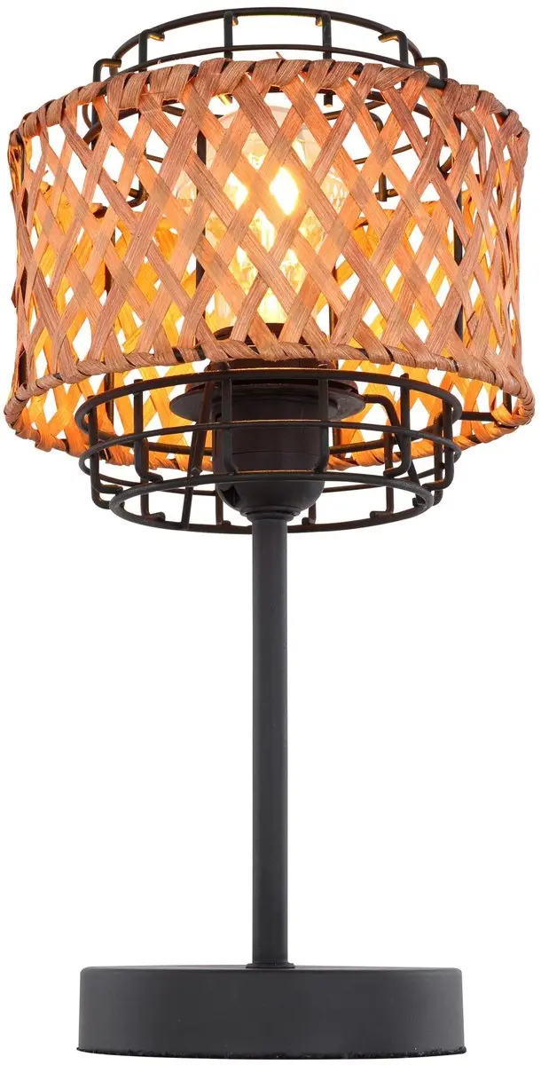 Globo GINA Tafellamp - Ø17cm - Naturel