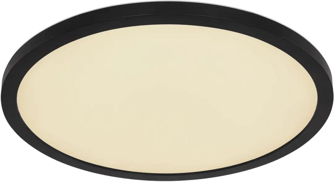 Globo Sapana Plafondlamp - 29cm - Zwart - RGBW