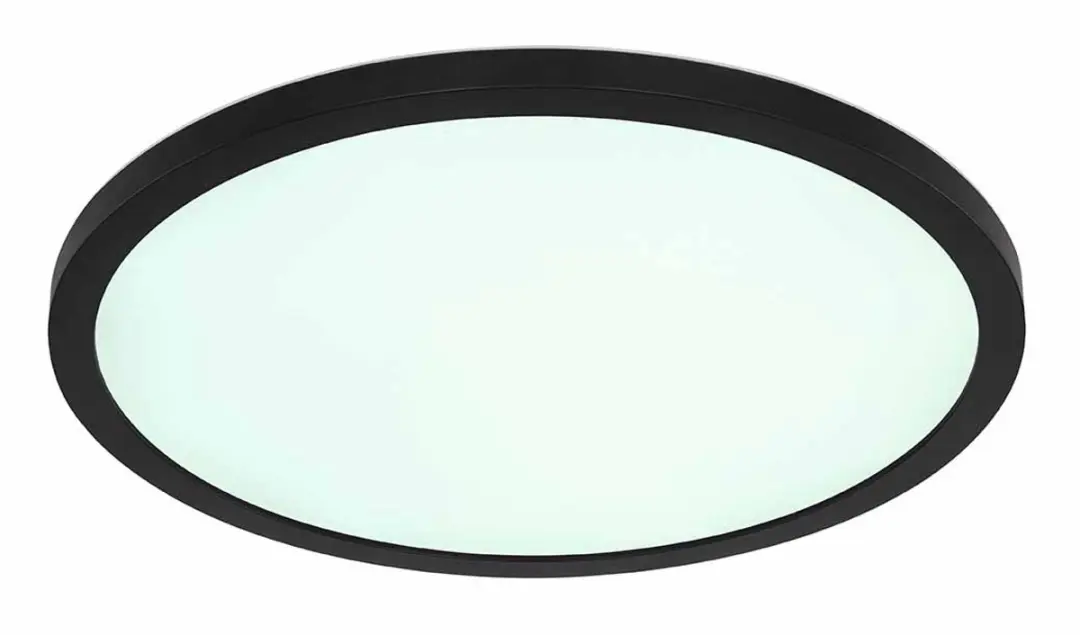 Globo Sapana Plafondlamp - 29cm - Zwart - RGBW
