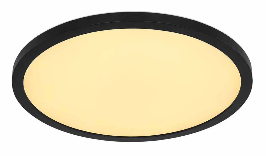 Globo Sapana Plafondlamp - 29cm - Zwart - RGBW - afbeelding 6 van 6