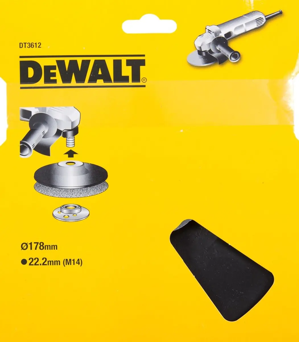 DeWalt DT3612 Steunschijf 178mm