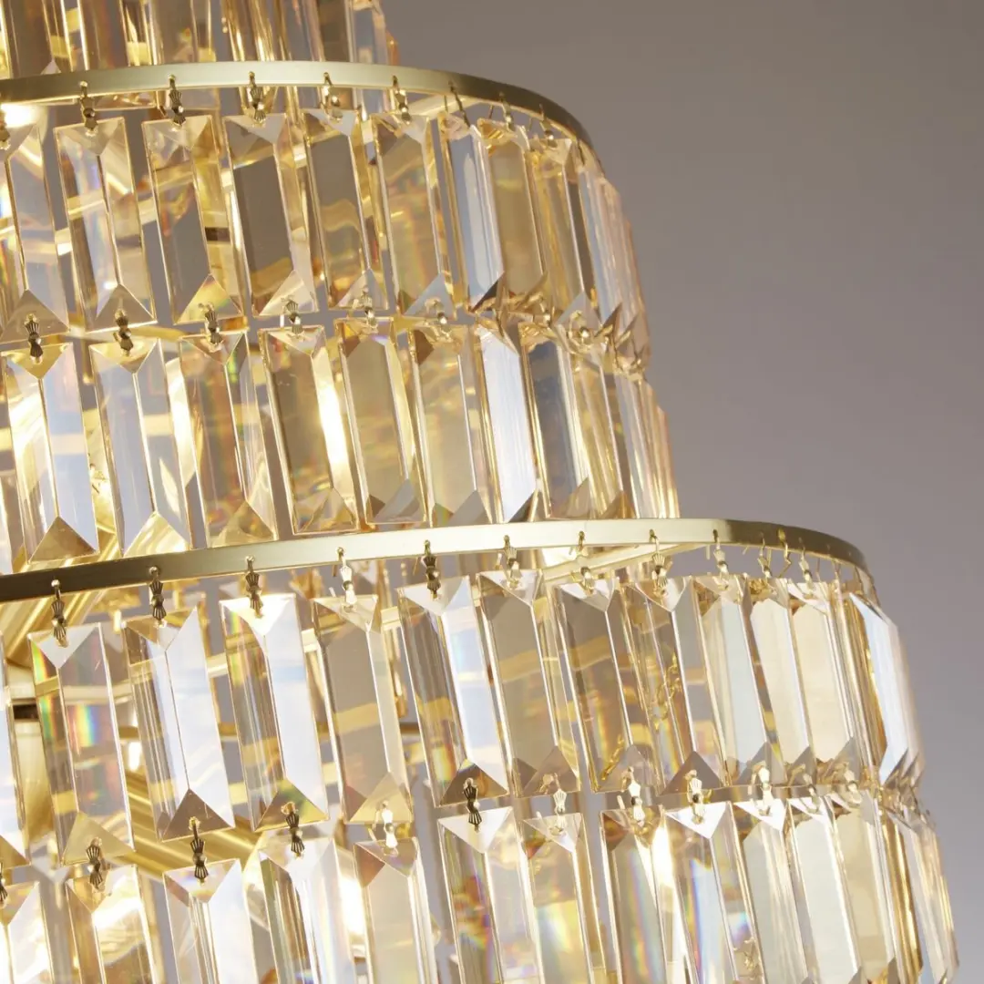 Searchlight Empire Kroonluchter 13 Lichts - Goud/Messing