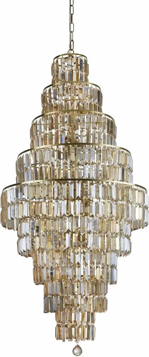 Searchlight Empire Kroonluchter 13 Lichts - Goud/Messing