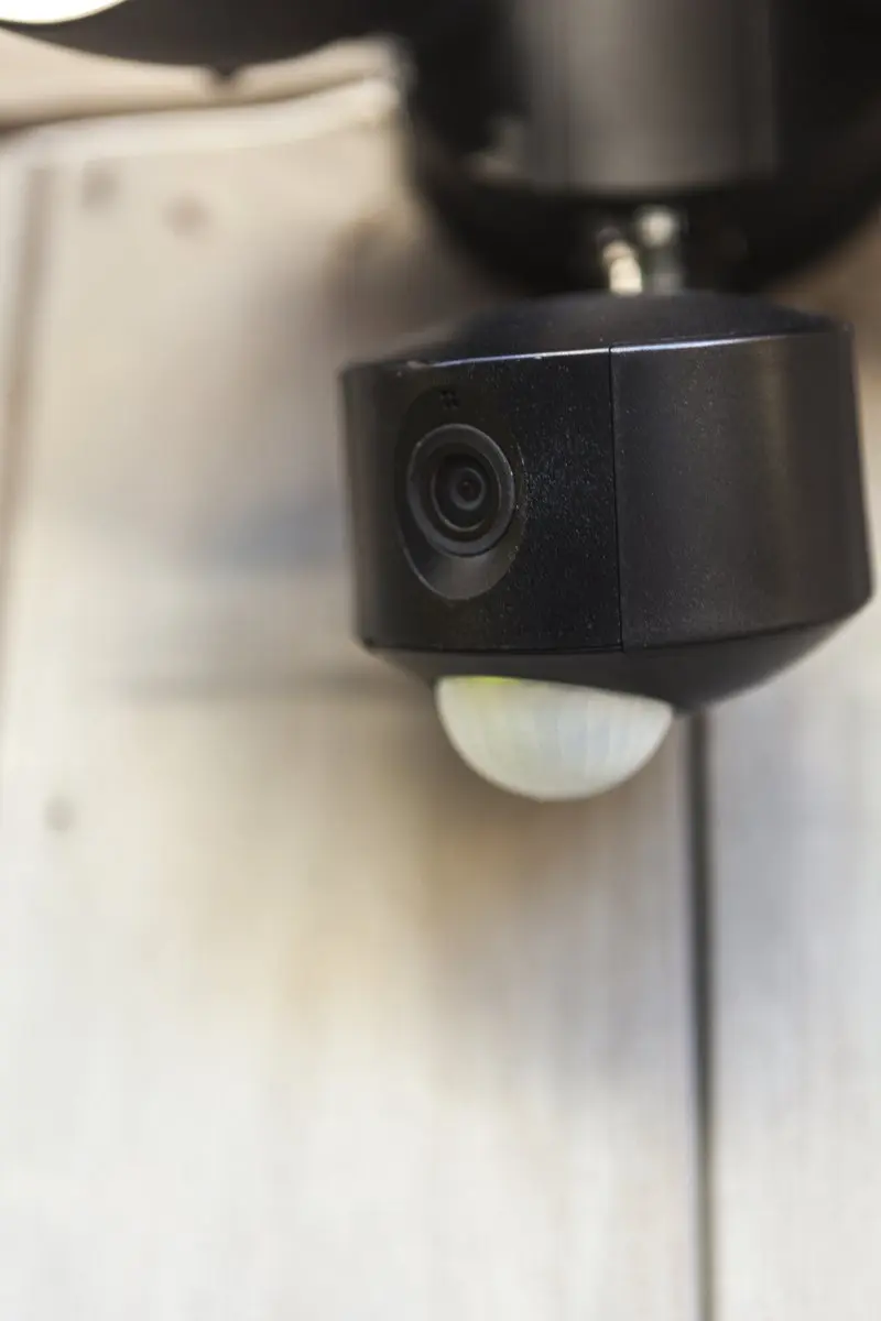Lutec Connect DRACO Slimme LED Wandlamp Camera Sensor 19W - Zwart