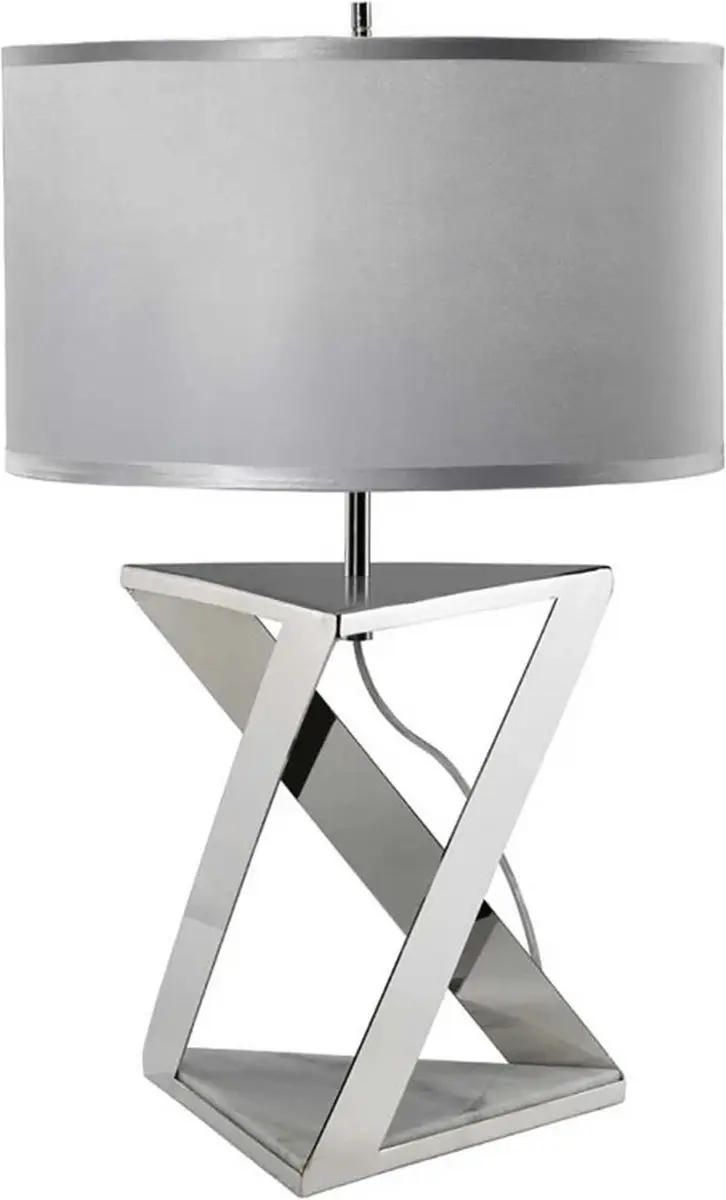 Elstead Aegeus LED Tafellamp - Polished Nickel - 60W