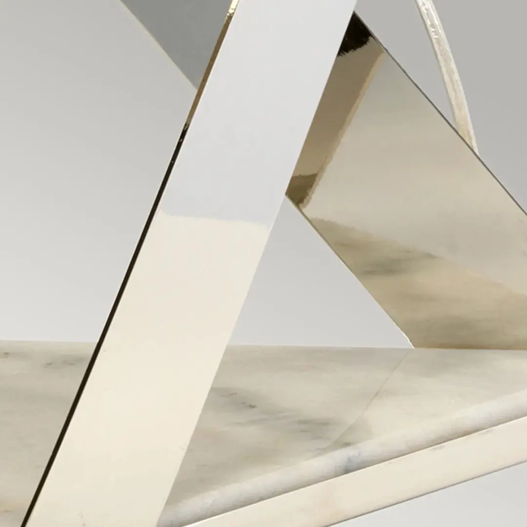 Elstead Aegeus LED Tafellamp - Polished Nickel - 60W - afbeelding 6 van 6