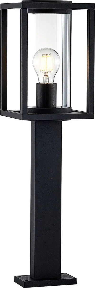 Lucande Tuinpadverlichting Aluminium Glas E27 60cm
