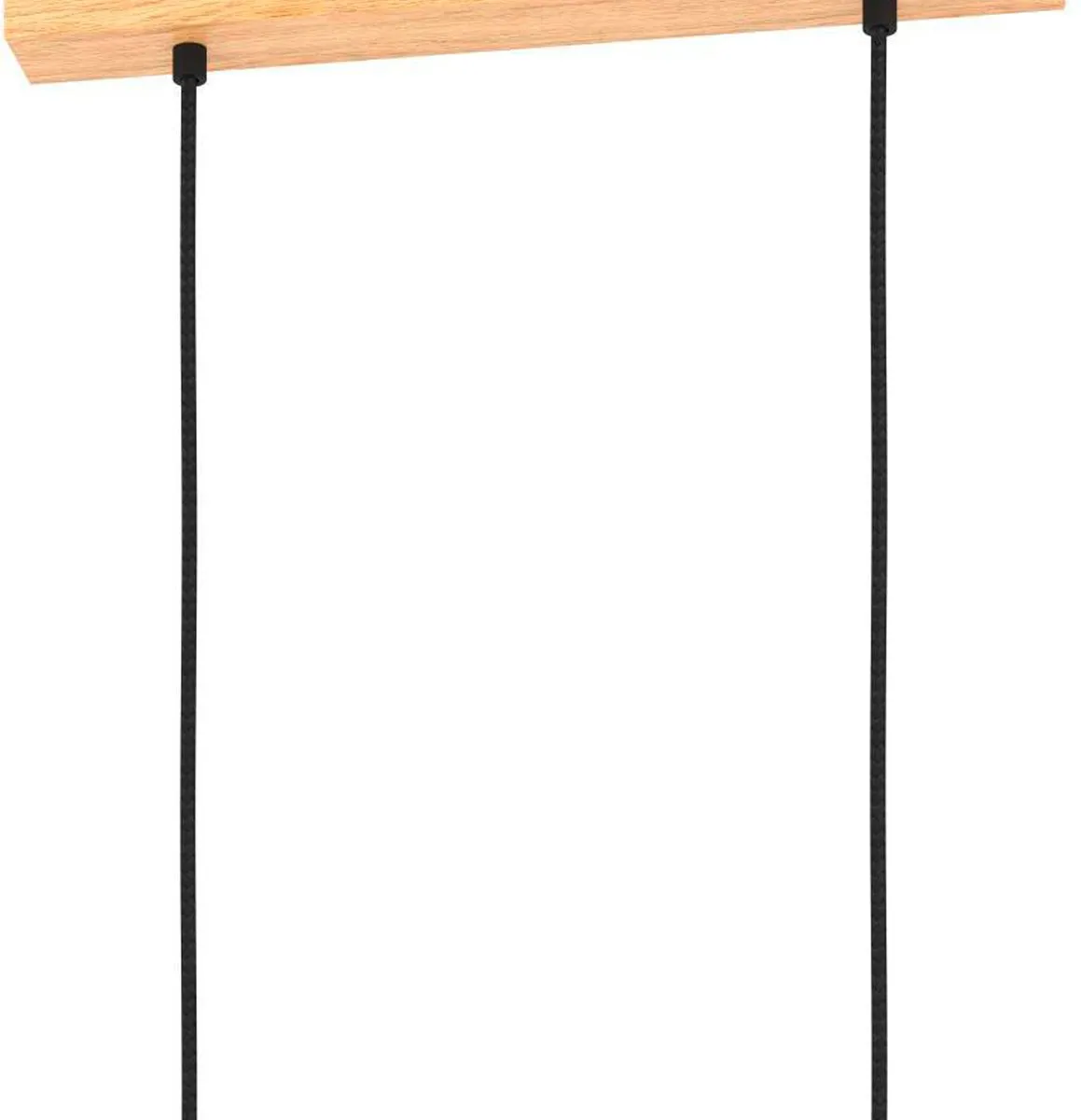 Eglo Castralvo Hanglamp E27 - 5 Lichtpunten - Bruin/Zwart