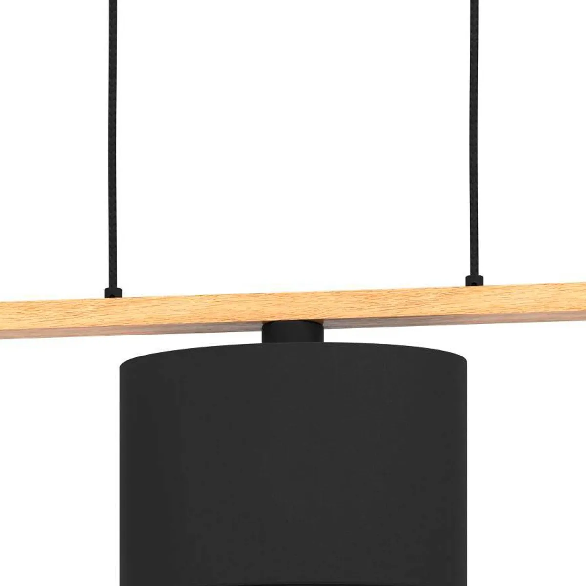 Eglo Castralvo Hanglamp E27 - 5 Lichtpunten - Bruin/Zwart
