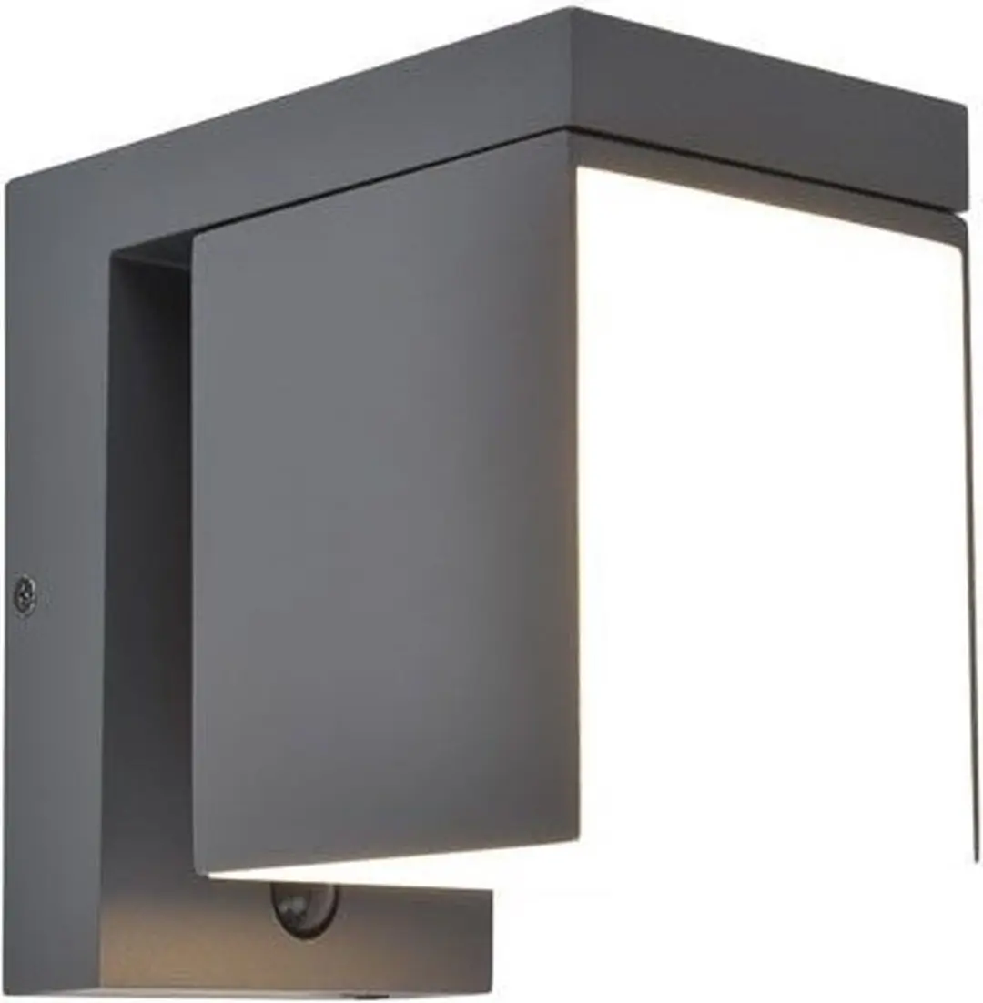 Lutec Prima Solar Hybrid Wandlamp 9.5W