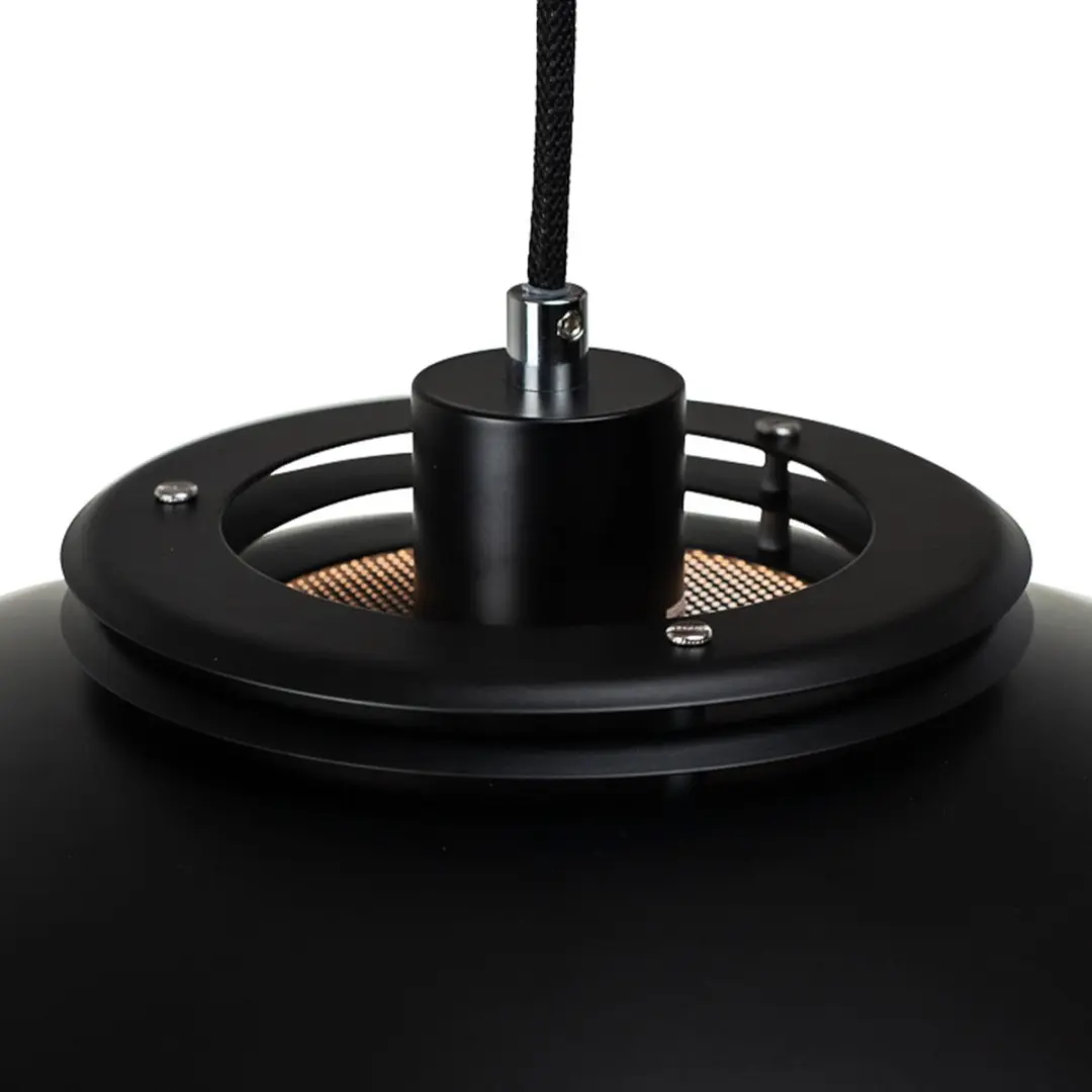 Dyberg Larsen Ejka Hanglamp 60W - Ø38cm Matzwart