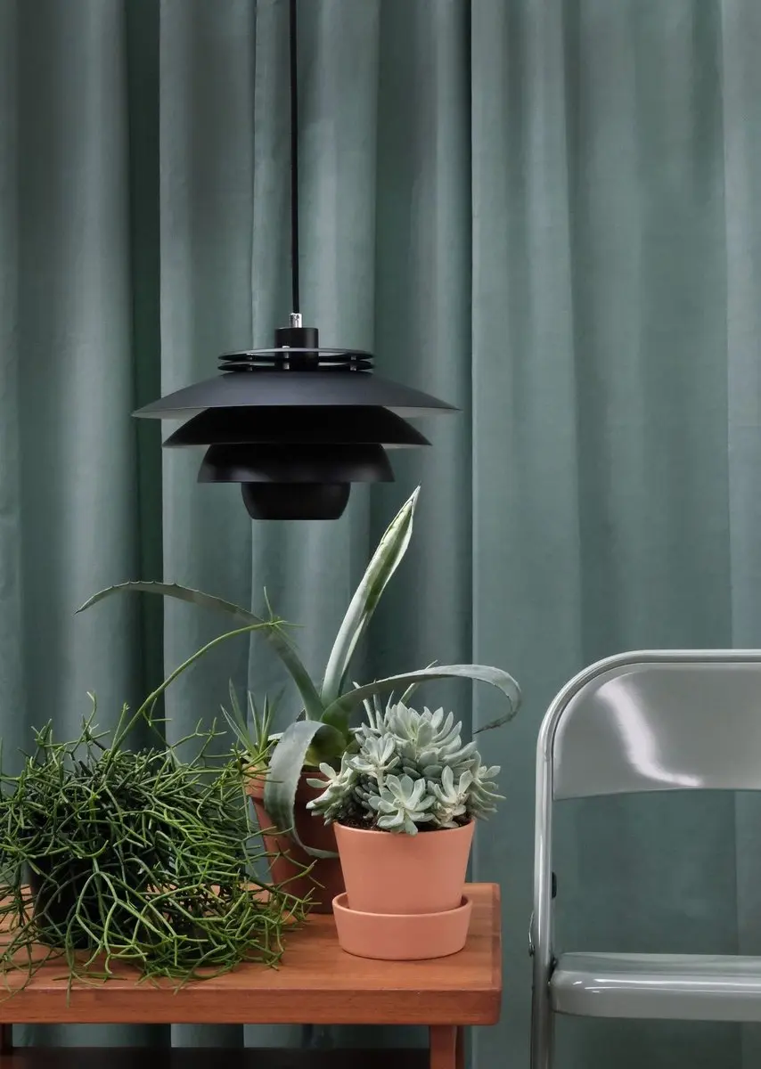 Dyberg Larsen Ejka Hanglamp 60W - Ø38cm Matzwart