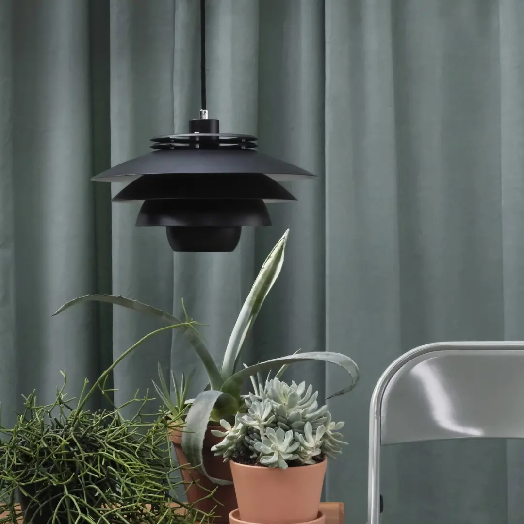Dyberg Larsen Ejka Hanglamp 60W - Ø38cm Matzwart