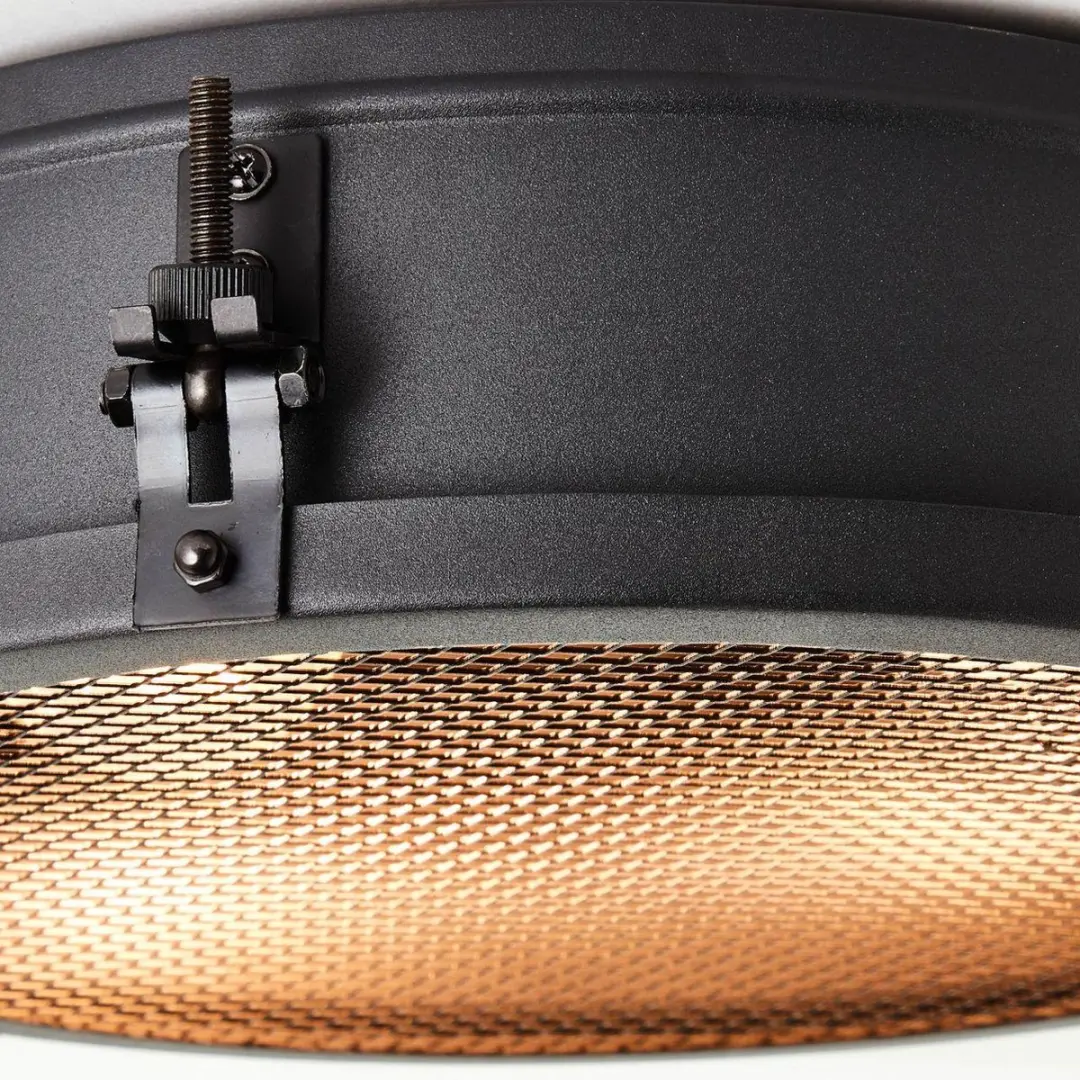 Brilliant ZOIS Plafonnière 2 Lichtpunten - Ø34cm - Zwart