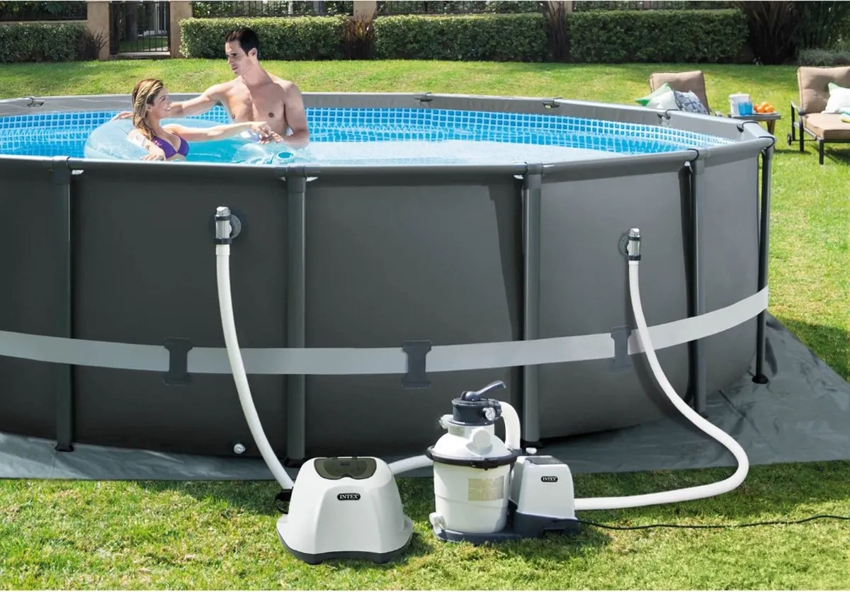 Intex 26670GS Zoutwatersysteem 56.800 l/h - 32mm