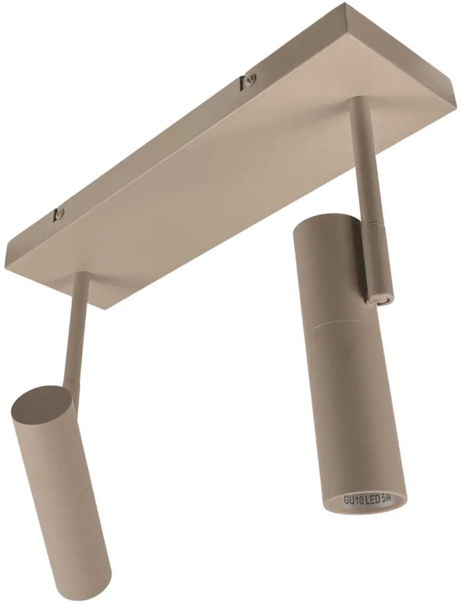 Freelight Spot Undici 2 Lichts L 35cm - Warm Wit - Beige