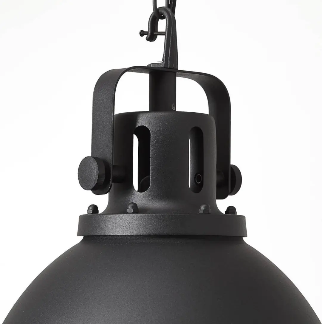Brilliant Jesper Hanglamp - Zwart - Ø38cm