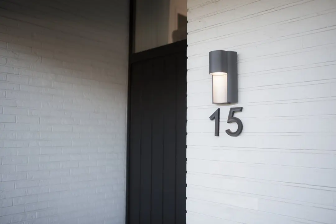 Lutec Urban Wandlamp Buiten 7W - Donkergrijs