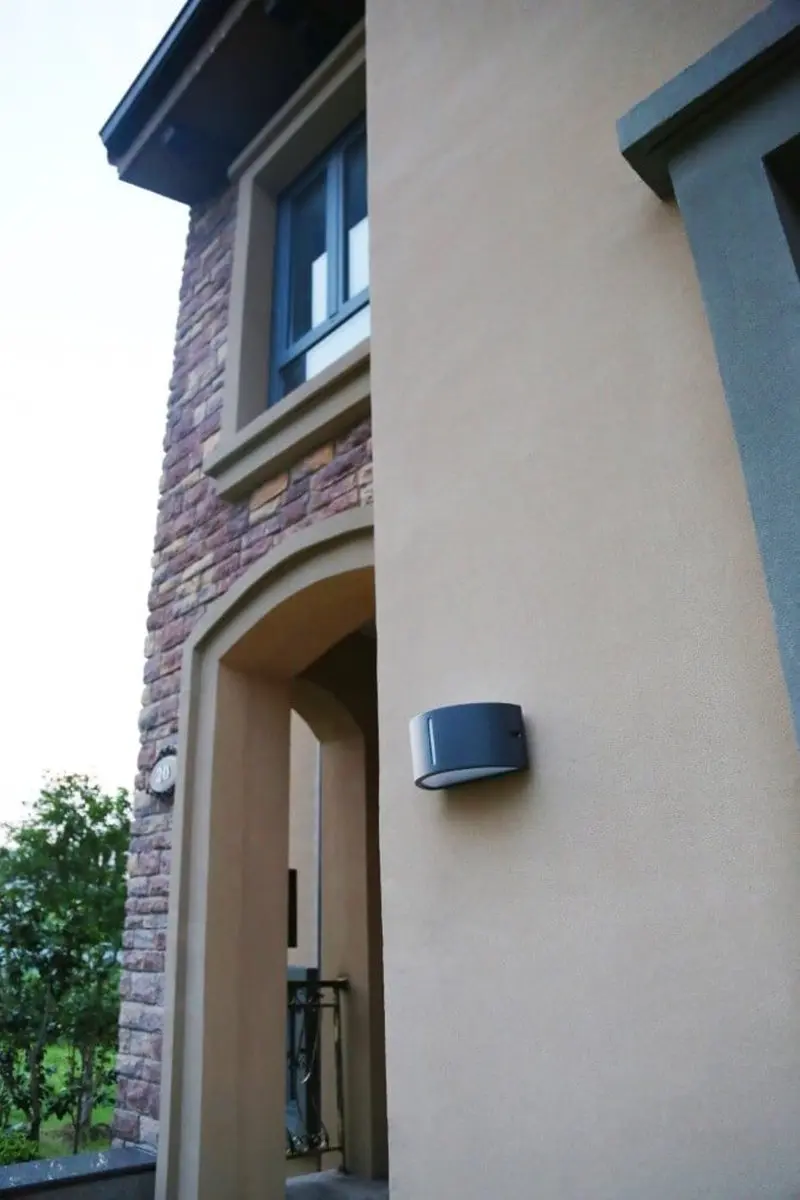 Lutec Bonn Outdoor Wall Up & Down 1 Licht E27 - 12cm - Grijs - afbeelding 6 van 6