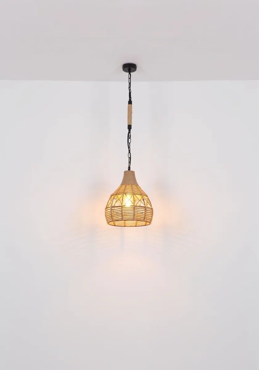 Globo Halia Hanglamp Naturel Ø30cm E27