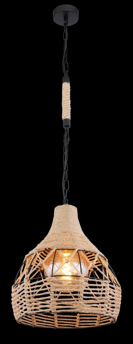 Globo Halia Hanglamp Naturel Ø30cm E27