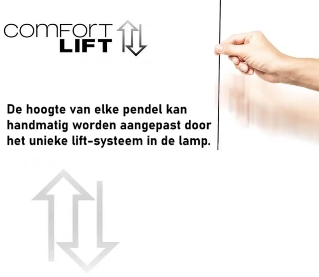 Freelight Hanglamp Alieno 3 - Ø33cm - 3 Lichtpunten - Zwart