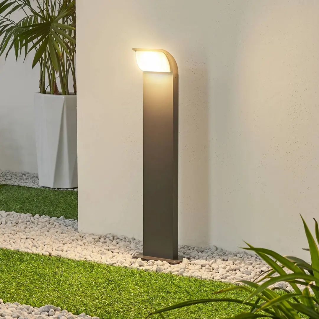 Lucande LED Buitenlamp 6.3W - Antraciet/Wit