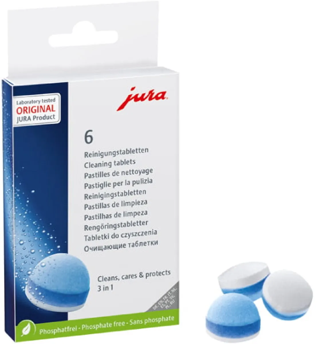 Jura Claris Smart+ Onderhoudset 4 Stuks - 2x Waterfilter + Ontkalkingstabletten