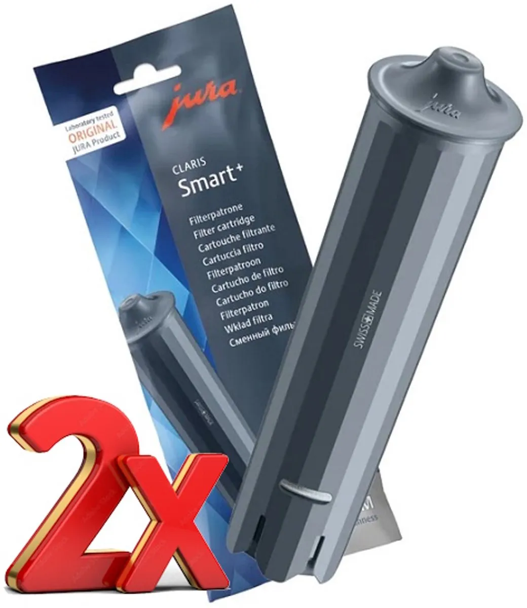 Jura Claris Smart+ Onderhoudset 4 Stuks - 2x Waterfilter + Ontkalkingstabletten