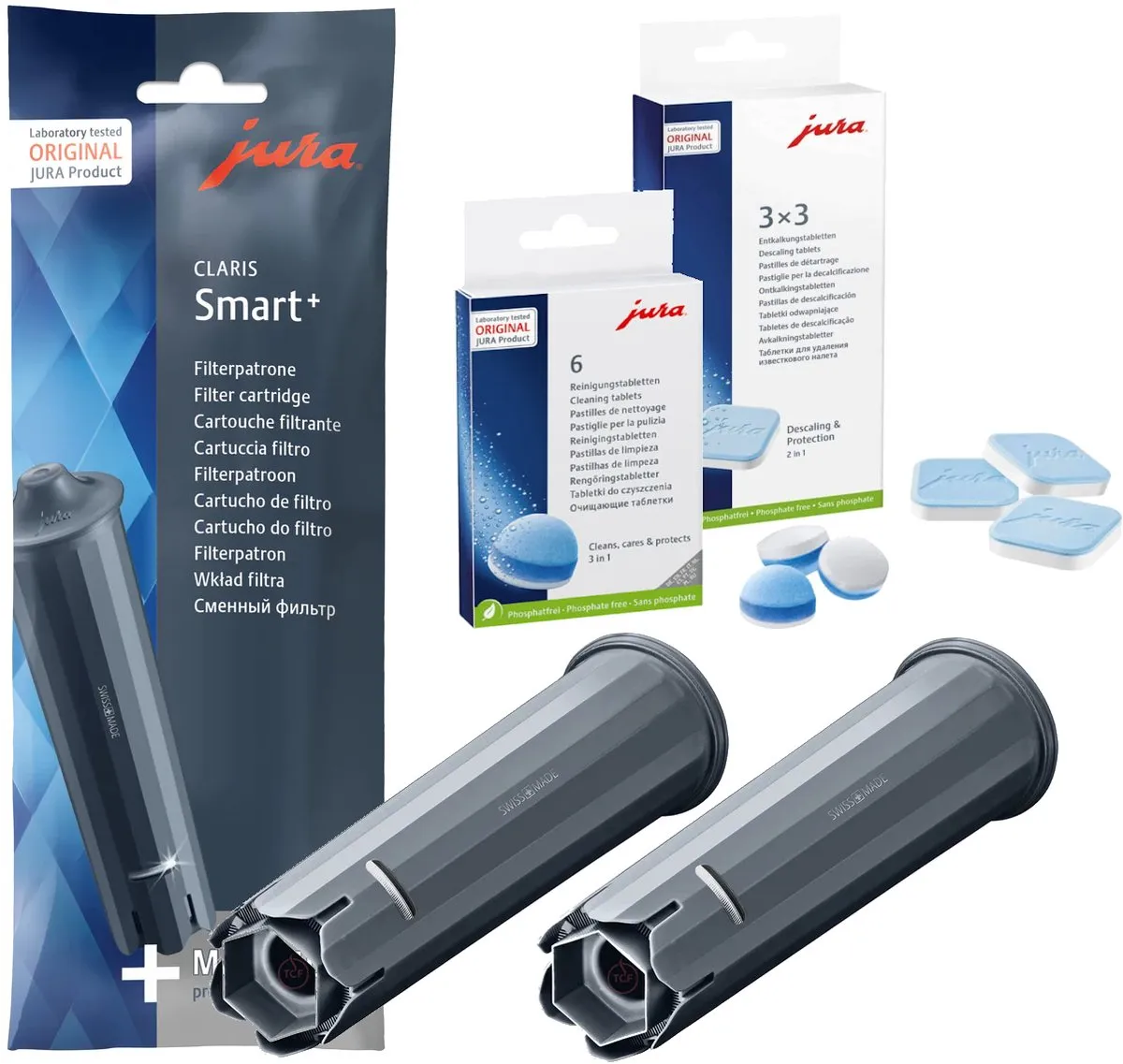 Jura Claris Smart+ Onderhoudset 4 Stuks
