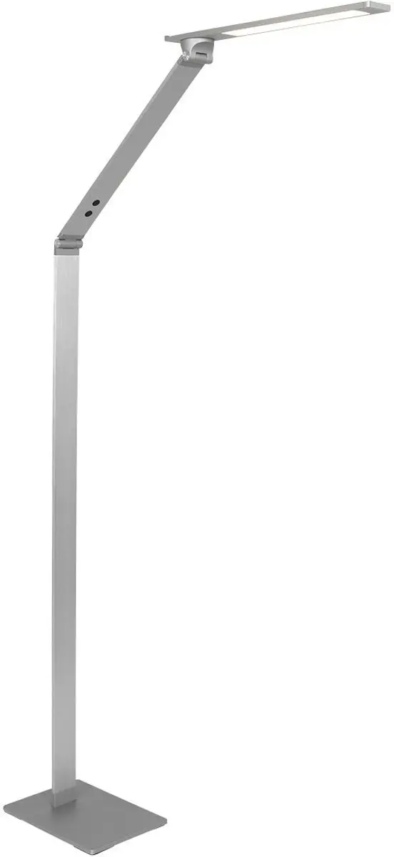 Steinhauer Serenade 2685ST Vloerlamp - Instelbaar licht - Zilver