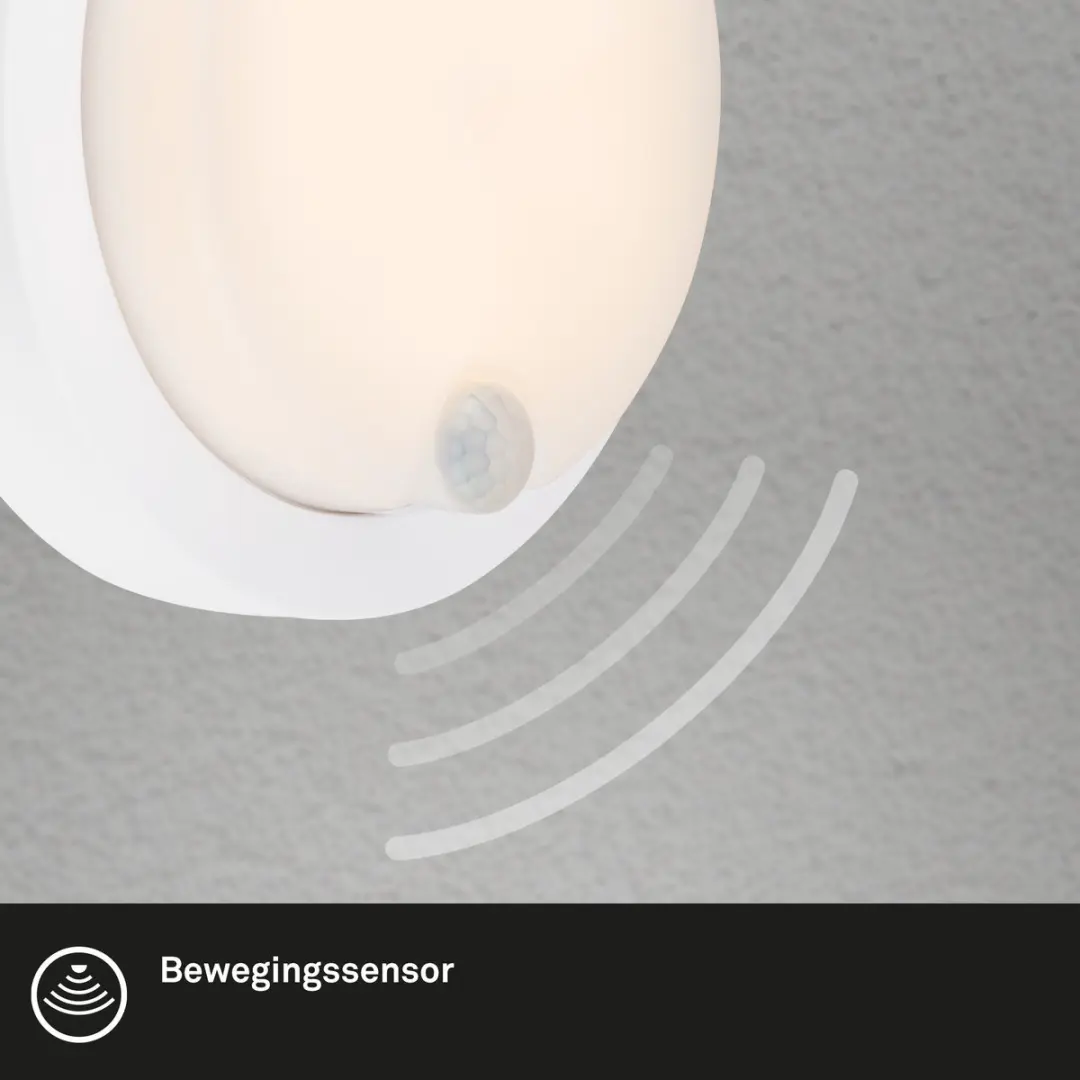 Briloner Pula Wandlamp Oplaadbaar 4W - USB-C - Wit