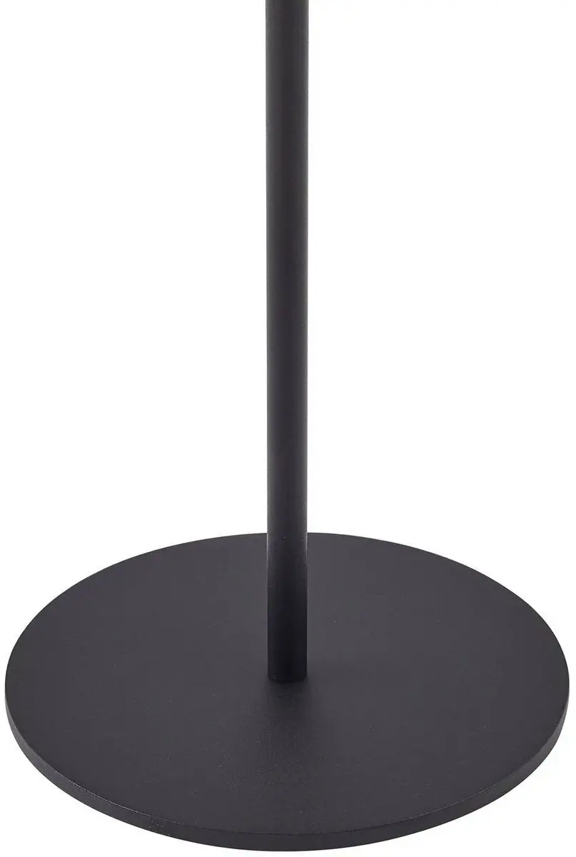 Lindby Terraslamp CCT 1 Licht - 35cm - Ø17,5cm - Zwart/Wit